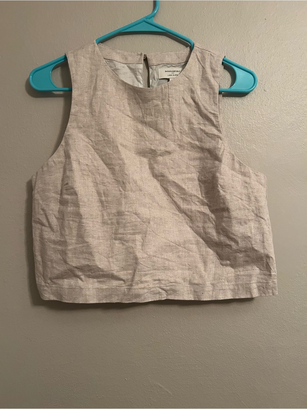 Banana Republic Linen Blend Tank/Short Set